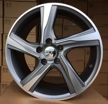 Ratlankis RACINGLINE BY115 R18x7.5 5x108 ET 49 CB 63.3 (Grey Polished) (735 kg)