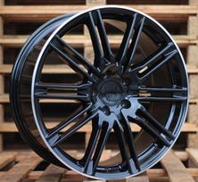 Ratlankis RACINGLINE BY476 R18x8 5x130 ET 50 CB 71.6 (Black Polished Lip)