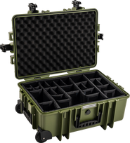 BW OUTDOOR CASES TYPE 6700 / BRONZE GREEN (DIVIDER SYSTEM)