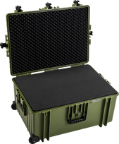 BW OUTDOOR CASES TYPE 7800 / BRONZE GREEN (PRE-CUT FOAM)