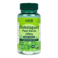 H&B CHOLESTAGUARD augaliniai steroliai 2000 mg, 60 tablečių