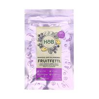 HOLLAND & BARRETT FRUITFETTI šaltyje džiovinti bananai ir mėlynės, 30 g