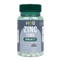 H&B cinkas 15 mg, 240 tablečių
