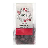 HOLLAND & BARRETT džiovintos spanguolės, 120 g