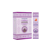 Rankų darbo smilkalai „Ayurvedic Lavender“ (15 g), Gaia Center