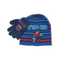 Spider-Man kepurės ir pirštinių rinkinys berniukams, mėlynas/raudonas, Universalus