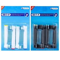 8 KOMPONENTŲ PAKAITALAI ORAL-B EB17-P ŠEPETĖLIAMS - AUKŠTA KOKYBĖ, IDEALU PAKAITALUI ORIG. GALAI