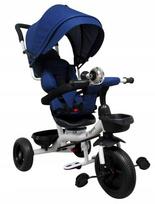 Daugiafunkcinis stumiamas triratukas R-Sport T4, mėlynas