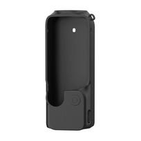 Silikono dangtelio dėklo rinkinys su dirželiu PULUZ, skirtas DJI OSMO Pocket 3 (juodas)