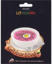 Magnetas iš serijos Lietuviški patiekalai, šaltibarščiai, 70x60mm