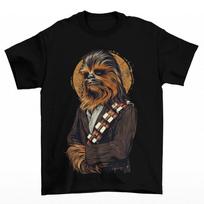 Chewbacca Mėnulis Marškinėliai Vyriški Unisex Žvaigždžių Karai Chewie Han Solo Jedi Sith Filmas Naujas L