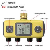 4-Outlet Garden Irrigation Timer Water Timers Multifunctional Sprinklers Automatic Drip Irrigation Controller 4-way Independent