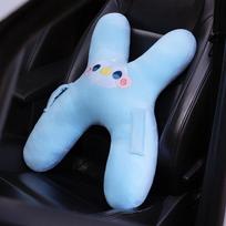 Animacinis automobilio galvos atrama, kaklo pagalvėlė, vaikų automobilio saugos diržo kaklo pagalvėlė, automobilio miego artefaktas, miego pagalvėlė 55*45cm（0.6kg）