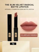 Yves Saint Laurent THE SLIM VELVET RADICAL lūpų dažai 2g - Prabangūs aksominiai matiniai 302-BROWN NO WAY BACK