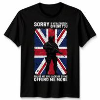 Britų Kareivis Džekas Union Jack Patriotiškas Iššūkis Karinis Grafinis Marškinėlis Vyrams Moterims L