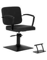 Kosmeda M kirpyklos kėdė juodas stovas su pakoju Cristian 50-68cm, juoda