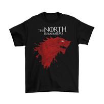 Game Of Thrones The North Remembers T-Shirt NWT Licensed and Official Stark Blood 4XL