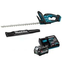 Akumuliatorinės gyvatvorių žirklės Makita 40V max XGT, 50 cm [UH020GD101], 2,5 Ah