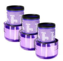 Extralink EX.23100 Washable filters for Dyson vacuum cleaner models V11 / SV14 / SV15 / SV16 / SV17 (3-pack)
