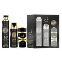 Rinkinys Lattafa 54994 vyrams: kvapusis vanduo EDP, 90 ml + dezodorantas, 180 ml + oro gaiviklis, 280 ml