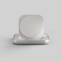 Zens Magnetic Nightstand Charger, Qi2, 15W Fast Charge, White