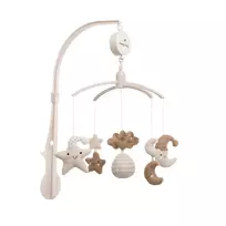 Baby's only Baby's Only Heaven Musical Mobile 0+ months Clay/Warm Linen