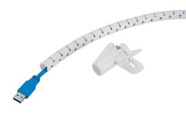 Neomounts ADS06-140WH, Cable Sleeve for  1-3 cables, 200x1,5x1,5cm,