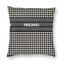Recaro Sėdynė Herringbone Kvadratinė Pagalvės Užvalkalas Poliesterio Lino Aksomo Raštas Užtrauktukas Dekoratyvinis Pagalvės Užvalkalas Kambario Pagalvės Dangalas 12x12Inch