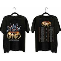 Hot STYX World Tour 2022 T-Shirt, Vtg 2022 Tour T Shirt S