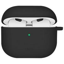 UNIQ Nexo Case AirPods 4 + Ear Hooks Silicone Black