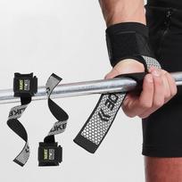 Aolikes Kėlimo riešo dirželiai Sunkiosios atletikos Kūno rengybos Powerliftingo Jėgos treniruotės Fitneso Svarstyklių Treniruotės Riešo atrama