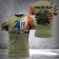 2024 Vasaros Lauko Veterano Kamufliažas Komandos T-shirt Trumpomis Rankovėmis Viršus Naujas Armijos Veteranas 3D Spausdintas T-shirt Vyrams Prancūzų Kareivis 6XL S balta
