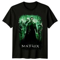 Matrica (1999 m) Filmo plakato įkvėpti marškinėliai Retro 80-ųjų T-shirt S