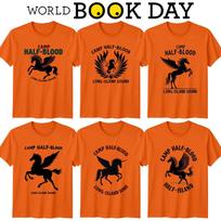 Puskraujų berniukų stovyklos pasaulinės knygos dienos marškinėliai, kostiumai, apranga, apranga #WBD S