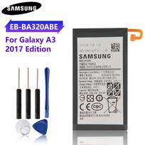 Originalus atsarginis akumuliatorius Samsung GALAXY A3 2017 Edition A320 A320FL A320F A320F/DS A320Y/DS A320Y EB-BA320ABE Akumuliatorius 2350mAh