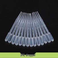 3ml Crystal Epoxy Disposable Absorbent Dropper for Experiments 3ml Plastic Dropper