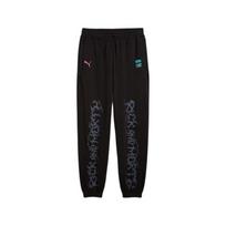 Puma X Rick And Morty Basketball Loose Fit Comfortable Cuffed Knit Joggers Men Joggers 633095-01 M