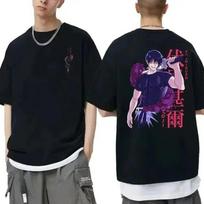 Vyrai Moterys Japonijos anime Jujutsu Kaisen Fushiguro Toji Grafiniai marškinėliai Madingi dideli marškinėliai Unisex Unisexga madingi medvilniniai viršeliai 4XL