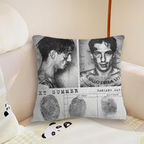 Singer D-Damiano David born with a broken heart Living Room Headboard Bedroom Office Cushion Cushion Sofa Nap Time Pillow Case 22x22Inch