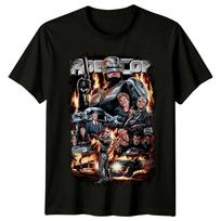 RoboCop (1987 m) Filmo plakato įkvėpti marškinėliai Retro 80-ųjų T-shirt M