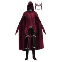 Moterų Cosplay Kostiumas Raudonoji Ragana Cos Kostiumas Wanda Raudonoji Ragana Cosplay Tie Patys Drabužiai Magija S