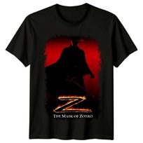 Zoro kaukė (1998 m) Filmo plakato įkvėpti marškinėliai Retro 90s marškinėliai Unisex S