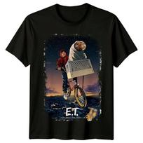 ET ateivius (1982 m) Filmo plakato įkvėpti marškinėliai Retro marškinėliai Unisex 2XL