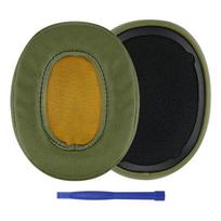 Pakeičiamų ausinių pagalvėlių rinkinys, skirtas Skullcandy Crusher Wireless, Crusher Evo ir Hesh 3 žalia