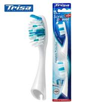 TRISA Sonic elektrinio dantų šepetėlio pakaitinės šepetėlio galvutės 2 vnt. spalva