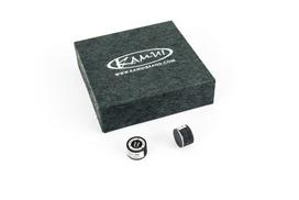 Biliardo lazdos antgalis Kamui Clear Black Hard 13mm, 1vnt.