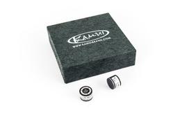 Biliardo lazdos antgalis Kamui Clear Black Super Soft 13mm