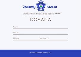 DOVANŲ KUPONAS 300€
