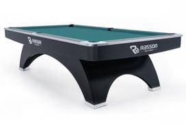 Pulo stalas Rasson OX 9, juodos spalvos