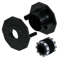 Stalo futbolo guolis Slide, 16mm strypui